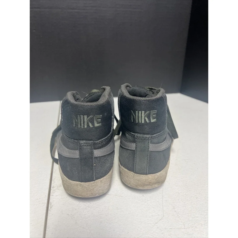 Nike SB Blazer Premium SE Shoes Black, Gray, White 631042‎ 004 Size 9